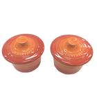  ル クルーゼ LE CREUSET ラムカン ダムール 耐熱容器 カップ 食器 せっ器 オレンジ /SS ■OS ■GY18