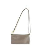 イルビゾンテ IL BISONTE ショルダーバッグ ミニ レザー ロゴ 茶 ブラウン ■GY18 /MQ