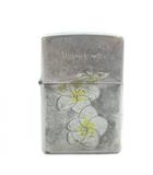 ジッポー ZIPPO 99年製 オイルライター 喫煙具 タバコ 小物 ブルーマリー 火花確認済み シルバー色 ■GY42 /MQ