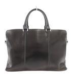 ポールスミス PAUL SMITH ブリーフケース ビジネスバッグ 手提げ レザー 黒 ブラック /FF ■GY13