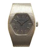 ラドー RADO 332 31482 エレガンス 腕時計 ウォッチ 手巻き メッシュベルト ロゴ シルバー色 ■GY18 /MQ