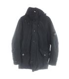 ストーンアイランド STONE ISLAND MICRO REPS DOWN マイクロレップス ダウン ジャケットコート N3-B  ワッペンロゴ L 黒 ブラック 611540926-A /MW ■GY17