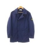 ストーンアイランド STONE ISLAND DAVID-TC 撥水加工コート ミドル丈 ワンカラー ロゴ L 紺 ネイビー 611545249 /BB