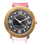 マークジェイコブス MARC JACOBS MJ1517 腕時計 ウォッチ クォーツ ラウンド レザーベルト ゴールド色 ■GY18 /MQ