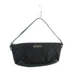 グッチ GUCCI 07198 2123 ハンドバッグ ミニ GGキャンバス ロゴ 黒 ブラック ■GY18 /MQ ■OH