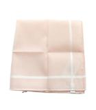 エルメス HERMES ハンカチ タオル H柄 ロゴ 総柄 箱付き ピンク ■GY18 /MQ ■OH