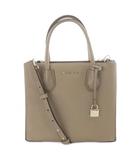 マイケルコース MICHAEL KORS ハンドバッグ ショルダーバッグ 2WAYバッグ レザー ロゴ 茶色 ブラウン /SR ■GY11