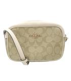 コーチ COACH ミニ ジェイミー カメラ バッグ・シグネチャー キャンバス ショルダーバッグ ベージュ CQ874 /SR