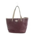 コーチ COACH 33003 トートバッグ ハンド レザー 型押し ロゴ 赤 レッド ■GY11 /MQ