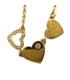 コーチ COACH ネックレス アクセサリー ペンダント ロゴ ハート ゴールド色 ■GY18 /MQ