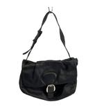 フルラ FURLA ショルダーバッグ ワンショルダー レザー バックル ロゴ 黒 ブラック /XZ ■GY18