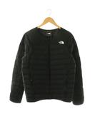 ザノースフェイス THE NORTH FACE ダウンジャケット サンダーラウンドネックジャケット ナイロン ロゴ XL 黒 ブラック /SS ■OS