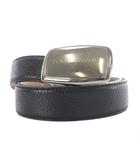 ドルチェ&ガッバーナ ドルガバ DOLCE&GABBANA ベルト レザー ロゴ 80cm 黒 ブラック /SR ■GY18