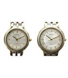 セイコー SEIKO ドルチェ DOLCE 8J41-6090 4N21-0430 腕時計 ペアウォッチ クォーツ シルバー色 ゴールド色 ■GY18 /MQ