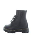 ドクターマーチン DR.MARTENS 42726001 1460 ZIP BEX 8ホール ショートブーツ ロゴ レザー UK3 22cm 黒 ブラック ■GY18 /MQ