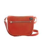 吉田カバン ショルダーバッグ フラップ キャンバス 赤 /MI ■GY18