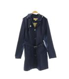トレンチコート フード M ネイビー /ES ■GY11