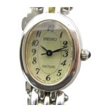 セイコー SEIKO 1F21-5030 EXCELINE エクセリーヌ 腕時計 ウォッチ クォーツ ロゴ シルバー色 ■GY18 /MQ