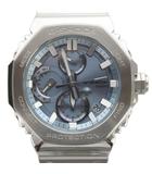 カシオジーショック CASIO G-SHOCK GMC-B2100 腕時計 ウォッチ タフソーラー クロノグラフ カレンダー付き デイト 青文字盤 シルバー色 ■GY18 /MQ