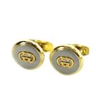 グッチ GUCCI カフスボタン アクセサリー ロゴ ゴールド色 ■GY18 /MQ ■OH
