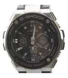 カシオジーショック CASIO G-SHOCK GST-W300 腕時計 ウォッチ 電波 ソーラー クロノグラフ アナデジ 黒 ブラック ■GY18 /MQ