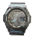 カシオジーショック CASIO G-SHOCK GA-300BA 腕時計 ウォッチ クォーツ ロゴ アナデジ 黒 ブラック ■GY18 /MQ