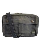 ポーター PORTER 吉田カバン スモーキー SMOKY ショルダーバッグ キャンバス ロゴ 紺 ネイビー /XZ ■GY18