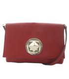 ケイトスペード KATE SPADE ショルダーバッグ ワンショルダー ターンロック レザー レッド /YO8 ■GY18