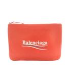 バレンシアガ BALENCIAGA セカンドバッグ クラッチバッグ レザー 赤 /MI ■OH ■GY17
