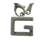 グッチ GUCCI ネックレス アクセサリー ペンダント ロゴ シルバー色 ■GY11 /MQ ■OH