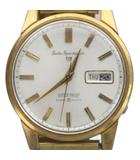 セイコー SEIKO Sportsmatic 5 6619-8970 スポーツマチック 5 21石 デイデイト イルカ 腕時計 ヴィンテージ アンティーク ウォッチ 自動巻き デイデイト カレンダー付き ゴールドカラー 金色 ■GY18 /MQ