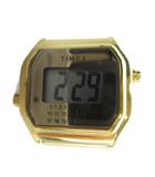 タイメックス TIMEX TW2Y50100 リングウォッチ 指輪型 時計 クォーツ デジタル 12号 ゴールドカラー 金色 ■GY18 /MQ