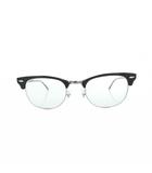 レイバン RAY BAN クラブマスター オプティクス 眼鏡 めがね 度入り ハーフリム RB5154 2000 51□21-145 黒 ブラック ■GY18 /MQ