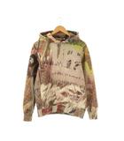 コーチ COACH Mint&Serf グラフィック フーディー スウェット パーカー 長袖 総柄 XXS マルチカラー CF045 /BB ■GY18