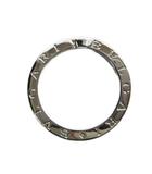 ブルガリ BVLGARI キーリング チャーム キーケース ロゴ シルバー色 ■GY42 /MQ ■OH