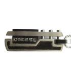 ディーゼル DIESEL ネックレス アクセサリー ペンダント ロゴ シルバー色 ■GY18 /MQ