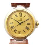 ダンヒル dunhill MQ ミレニアム 腕時計 ウォッチ クォーツ ローマン デイト カレンダー付き シルバー色 ■GY18 /MQ