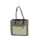 マークジェイコブス MARC JACOBS トートバッグ ハンドバッグ ロゴ レザー グレージュ アイボリー ■GY18 /MQ