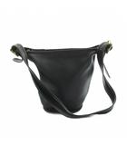 コーチ COACH 9953 OLD オールド ショルダーバッグ 斜めがけ ヴィンテージ レザー 型押しロゴ 紺 ネイビー ■GY42 /MQ