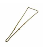 クリスチャンディオール Christian Dior ネックレス 喜平 CDロゴ アクセサリー ゴールド色 ■GY42 /MQ ■OH