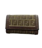 フェンディ FENDI 6連キーケース ズッカ柄 茶 ブラウン /SS ■OS ■OH ■GY18