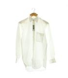 クレージュ courreges ワイシャツ 長袖 38-80 ホワイト /DF ■GY18