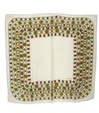 シャネル CHANEL スカーフ ロゴ ココマーク アクセサリー柄 総柄 アイボリー /YO35 ■GY11 ■OH