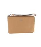 コーチ COACH ポーチ ストラップ付き レザー ピンクベージュ CP483 /MI ■GY18