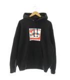 シュプリーム SUPREME 21SS Shine Hooded Sweatshirt シャイン フーデッド スウェット シャツ トレーナー パーカー ロゴ L ブラック 黒 /DF ■GY18