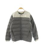 カリマー karrimor 中綿ジャケット ノーカラー ロゴ S チャコール グレー /ES ■GY18
