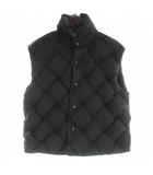ボッテガヴェネタ BOTTEGA VENETA イントレチャート テクニカルナイロン パデッド ダウンベスト XS 茶 ダークブラウン 664055 VF4K0 /MW ■GY18
