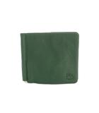 イルビゾンテ IL BISONTE 二つ折り財布 札入れ レザー 緑 /MI ■GY18