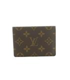 ルイヴィトン LOUIS VUITTON 定期入れ カードケース モノグラム柄 茶 /MI ■OH ■GY18