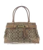 コーチ COACH ハンドバッグ トートバッグ シグネチャー ベージュ F10508 /SR ■GY18